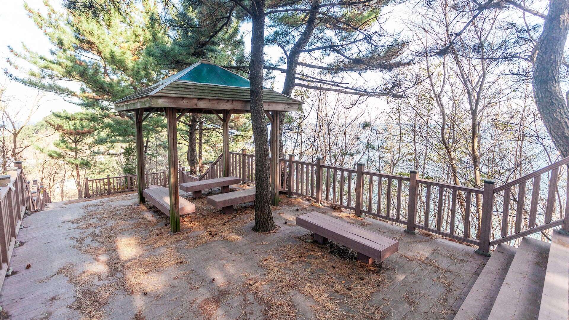 안보등산로