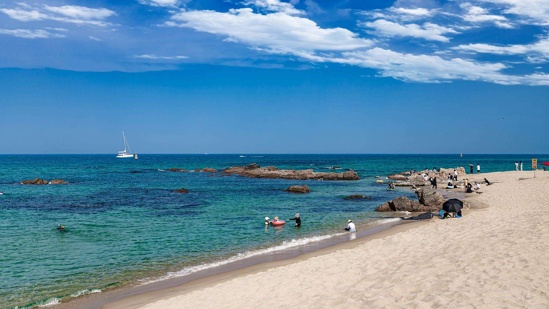 정동진해변