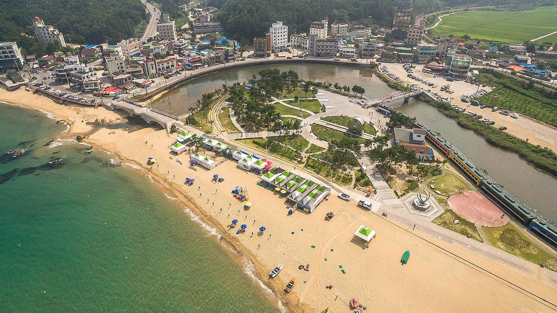 정동진해변