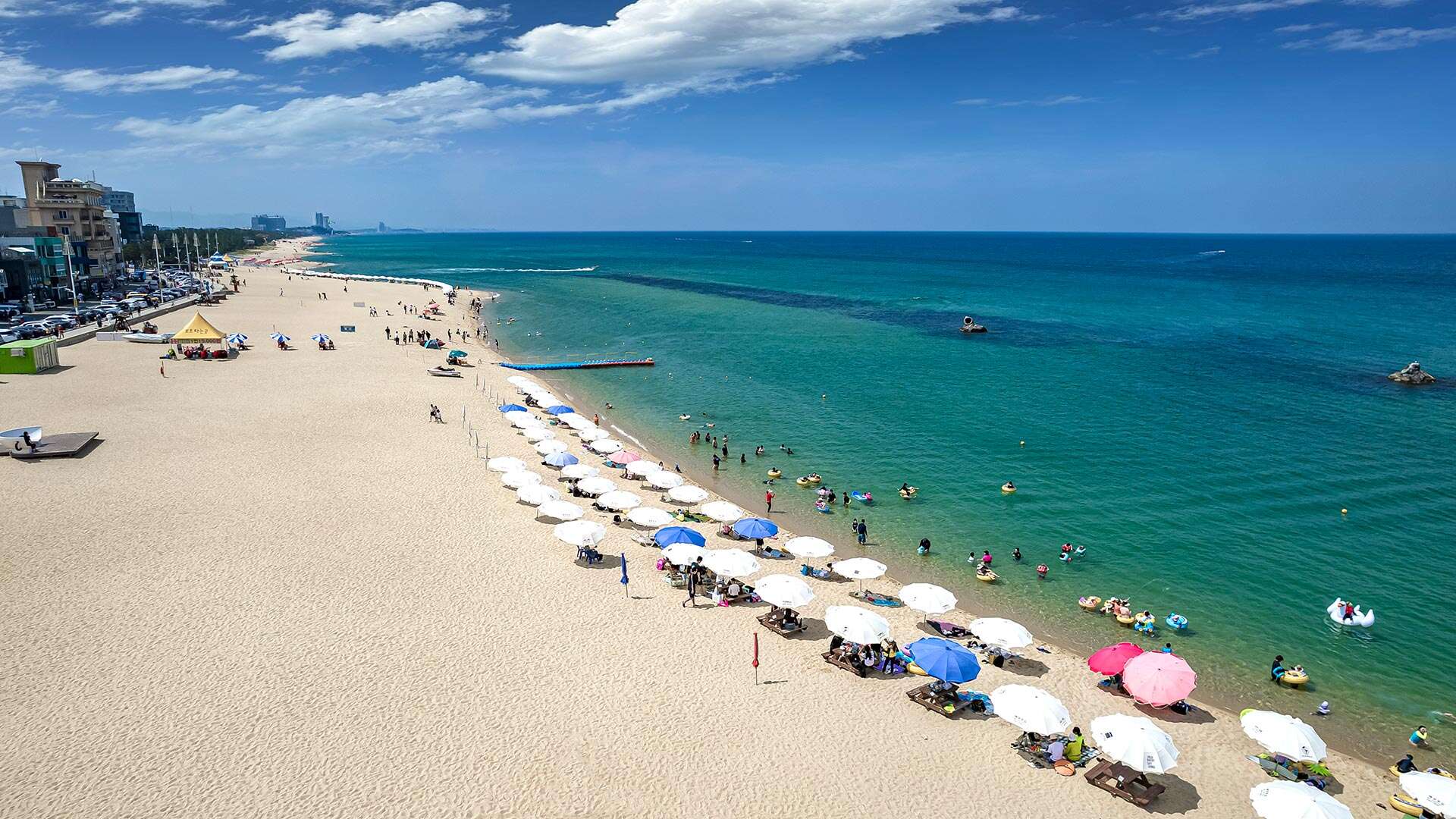 안목해변