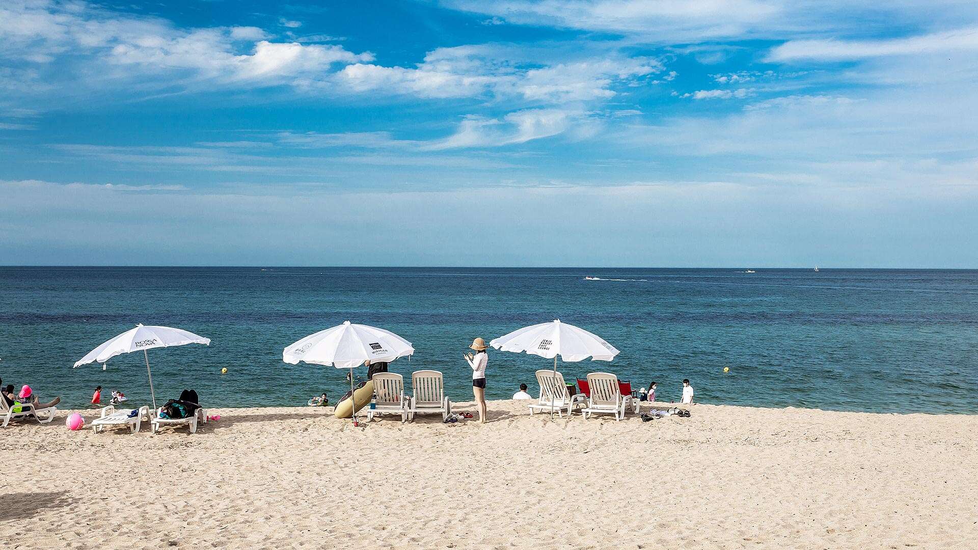 안목해변
