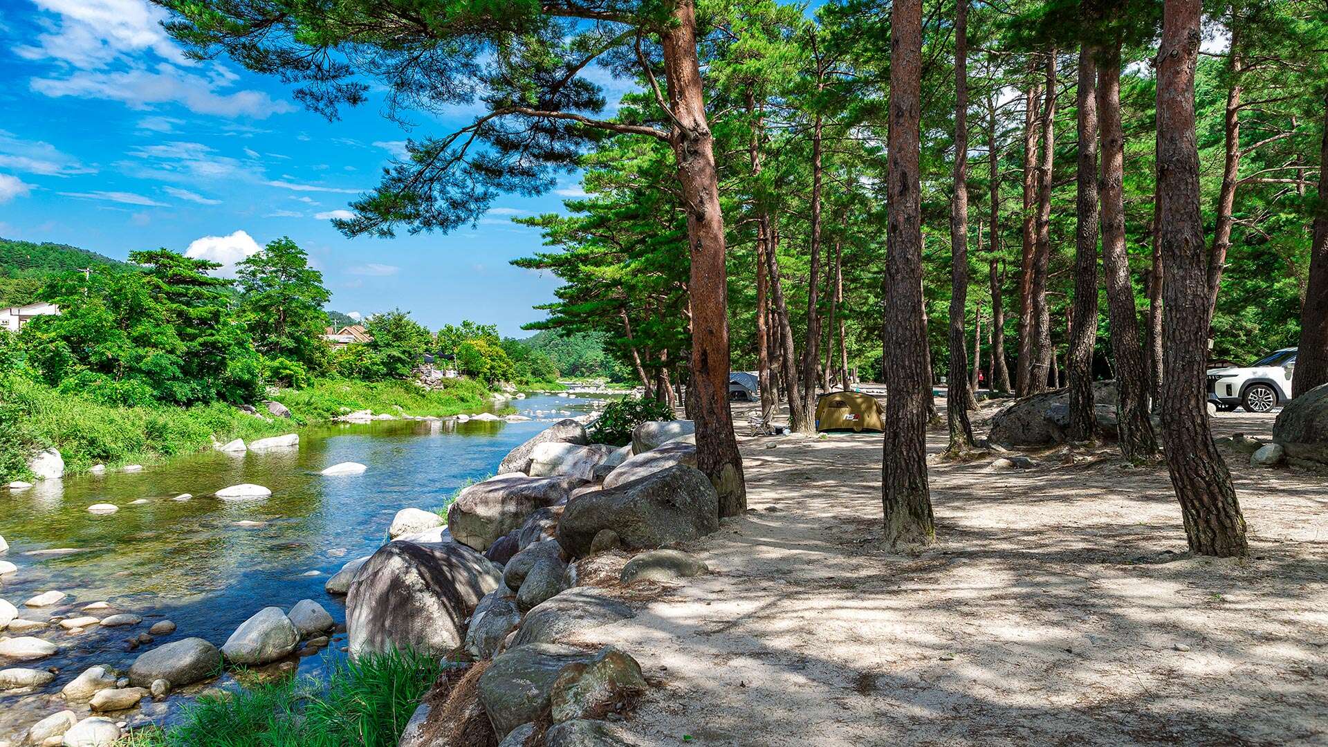장천마을 관리휴양지