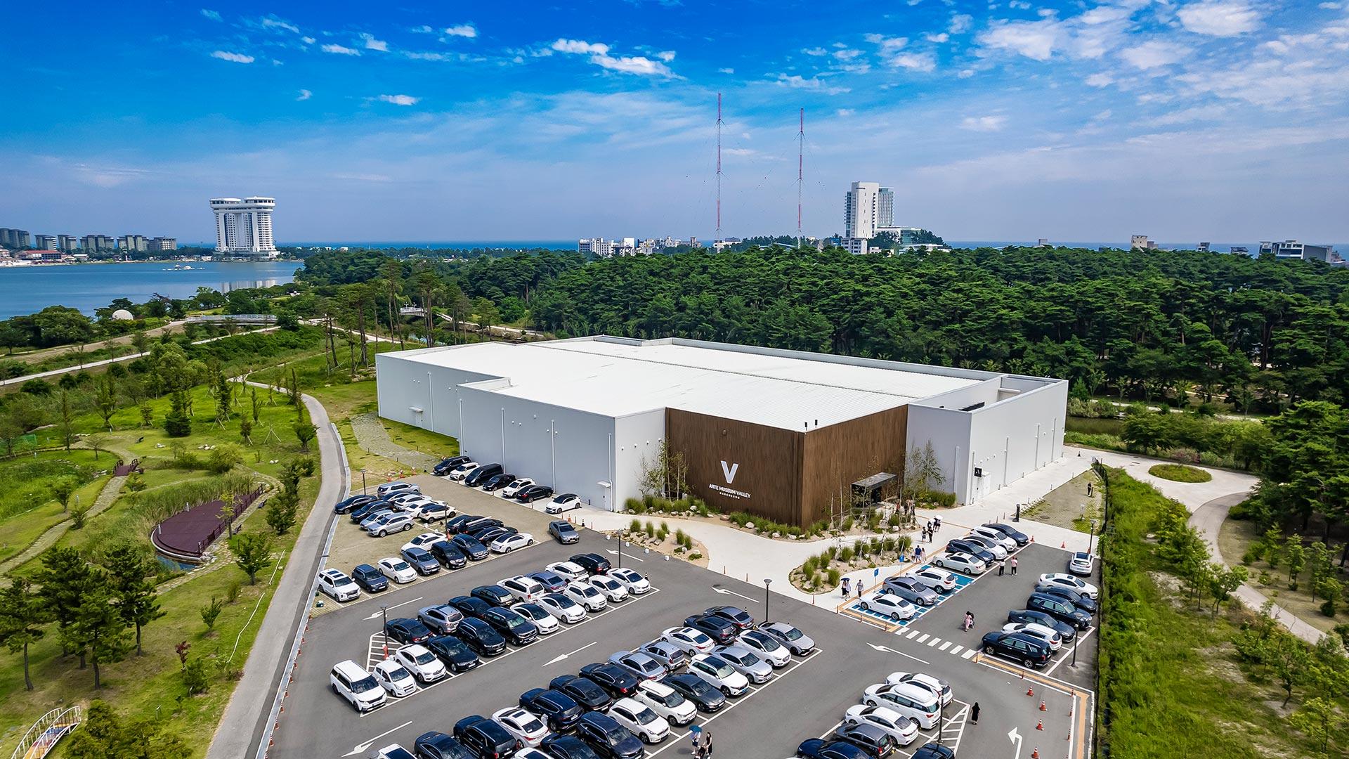 Arte Museum seen from above
